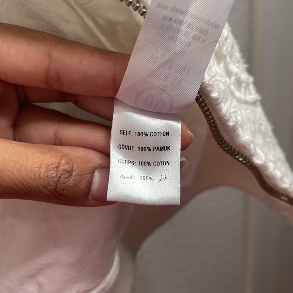 *Opening Ceremony White Bomber Jacket Sz XS - Picture 13 of 15